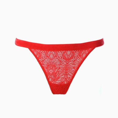 Cowards female brazilians, red color, size 46-5