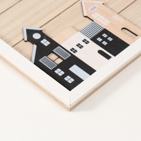 Decorative tree hooks "houses" 30x24 cm-2