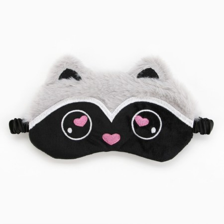 Mask for sleep "Raccoon", 12.5 x 20 cm