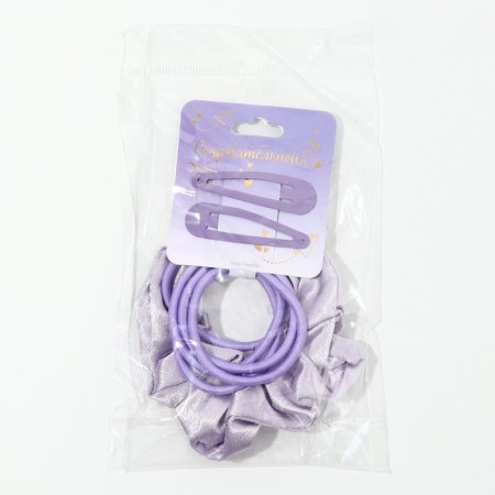 Gum and hairpins “Charming” 1.5 x 7 x 13 cm-7