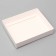 Box a team with a transparent lid 16 x 13 x 3 cm, white