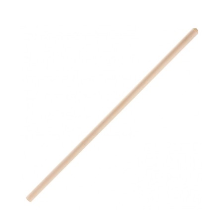 Wooden stalk, d = 32 mm, length 120 cm, higher grade (without cone)