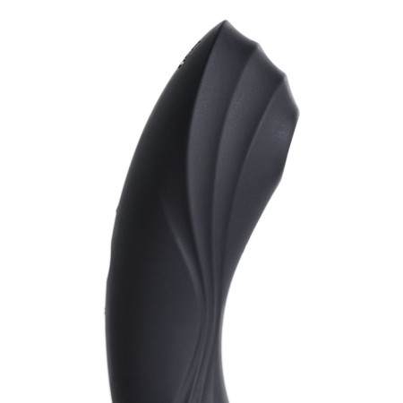 Vacuum-wave contactless stimulator of the Satiffyer Curvy Trinity 4 clitoris, silicone, black color-6