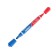 Marker for white boards Luxor Duorite, 1-3 mm, bilateral, bullet, blue/red