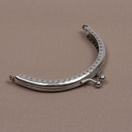 Farmoire sewing "semicircle" 10 cm, silver color