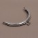 Farmoire sewing "semicircle" 10 cm, silver color