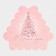 Box for confectionery with PVC Lid "Direct pink", 18 x 18 x 4 cm, new year