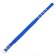 Collar "Comfort" Combined (polyester, artificial leather), 45 x 2 cm, Osh 30-39 cm, blue 609