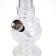 Bong, H-15 cm, "drop", acrylic, white
