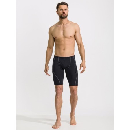 Melts-Schorts Men's sports ATEMI TSAP01BK, Antichlor, Black Color, size 56
