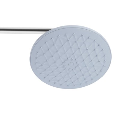 The shower system Zein Z1011, the upper shower watering can, a flexible hose, stainless steel, chrome-1