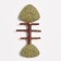 A toy for cats made of pressed cat mint and skeleton from Matathabi "Fish Ship", 8.5 cm 90360