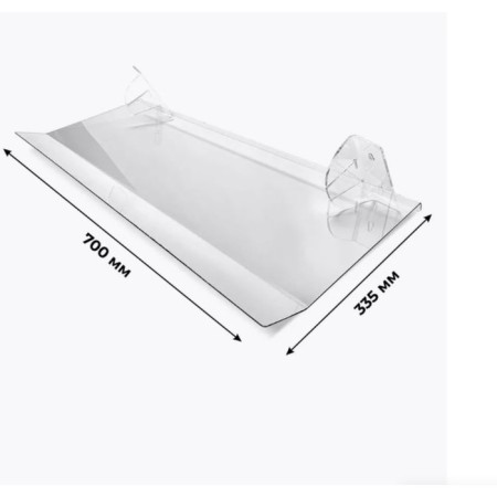 Sprite screen of systems 700 × 335, plastic 2 mm, in a protective film-1