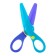 Baby scissors 12 cm kidipulse, safe, with fiberglass blades, in a blister