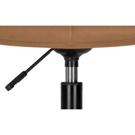 Computer chair Chester Metal/velor, black/brick 49x60x84 cm-8
