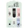 A set of magnetic bookmark for books Calligrata 6 pieces, "Plants", mix