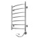 Domoterm electric heated towel rail "Calipso", 500 x 700 mm, 7 crossbars, right, chrome