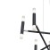 Suspension lamp Maytoni Mod031PL-12B, 12XG9, 25W, 64x64x150 cm, black color