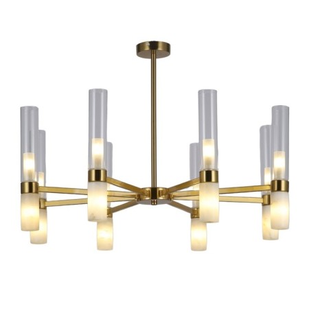 Ceiling light Gerhort G11072/16COP WT+CL, 16x20W, G9, 44x80x80 cm, bronze color