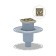 Gag Bronze de Luxe 21980-5902, vertical, d = 100 mm, 100x100 mm, brass, bronze