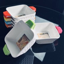 Set of Lenardi salad bowls, square, size1717 cm, 6 pcs