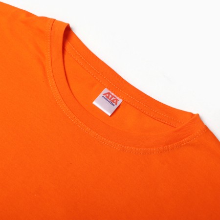T -shirt male, orange color, size 52-6