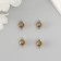 Floor with Magnetic Metal "Ball" bronze 0.7x1.2x0.7 cm