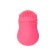 PPP Curu-Curu Brush Roter, ABS-plastic clitoris stimulator, 5.5 cm, pink color