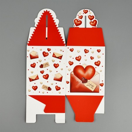 Box the team "Love message" 9 x 11 x 9 cm-6