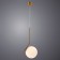 Lamp Bolla-INICA, 1x60W E27, bronze color