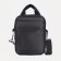 Male bag, "Sarabella", black color