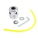 Cartridge with Rezer th 100u fishing line, "barrel", M10x1.25, left thread, d = 2.0-3.0 mm, adapters