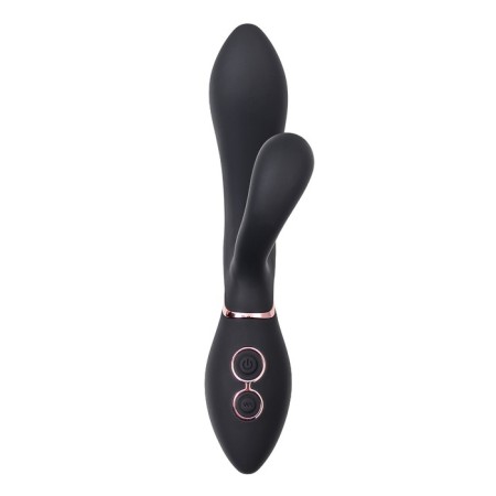 Waname D-Splash Avalanche vibrator, 20.5 cm, silicone, black color-12