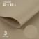 Artificial leather, 20 × 30 cm, 0.5 mm, 3 pcs, beige color