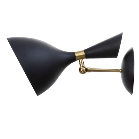 Sconces "Bastony" 1he27 40W black and gold 18x30x30 cm-3