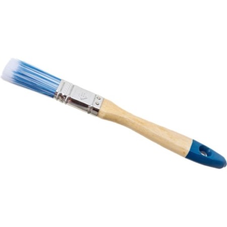 Brush flat bison 4-01007-020, artificial bristles, wooden pen, 20mm