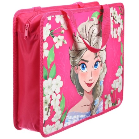Plastic folder with A4 handles, on lightning, 75x330x260 mm, cold heart-2