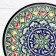 Largan Rishtan ceramics "Patterns", 28 cm, blue -blue pack