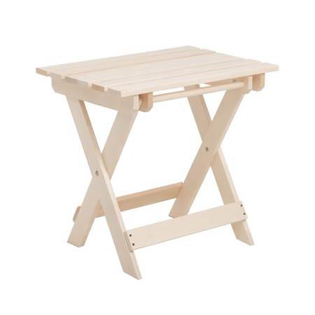 Wooden folding table 70x50 cm