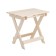 Wooden folding table 70x50 cm