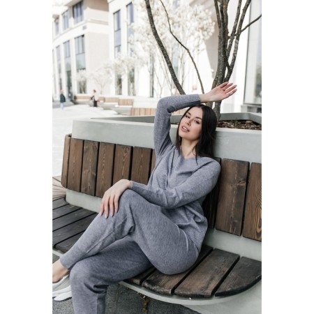 Female ISee suit, size 52, gray color-4