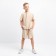 Set for a boy (shirt, shorts) minku beige color, height 140