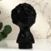 Polystone figurine "Love" Black color 12 x 6.5 x 22 cm