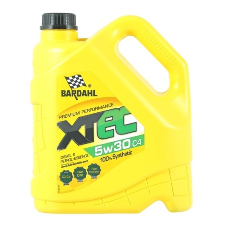 Motor oil Bardahl 5W-30 XTec C4-12 36152, synthetics, 4 liters