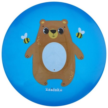 Children's ball zabiaka "Bear and bees", d = 22 cm, 60 g-3