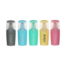 A set of markers-textbooks 5 pieces, 5 colors, mini, mowed mini