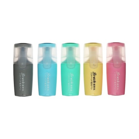 A set of markers-textbooks 5 pieces, 5 colors, mini, mowed mini