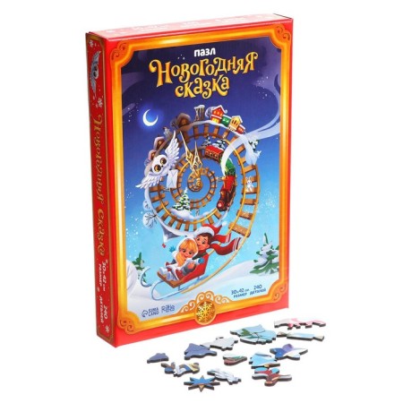 New Year's puzzle Figure "New Year's fairy tale"-2