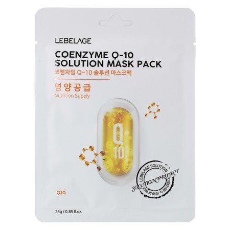 Fabric mask Lebelage Coenzyme Q-10 Solution Mask