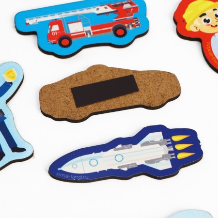 Developing magnets "Professions and Transport"-4